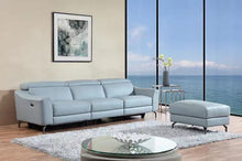 Load image into Gallery viewer, Enzo - Full Cow Leather Sofa with Electric Recliner and Chaise