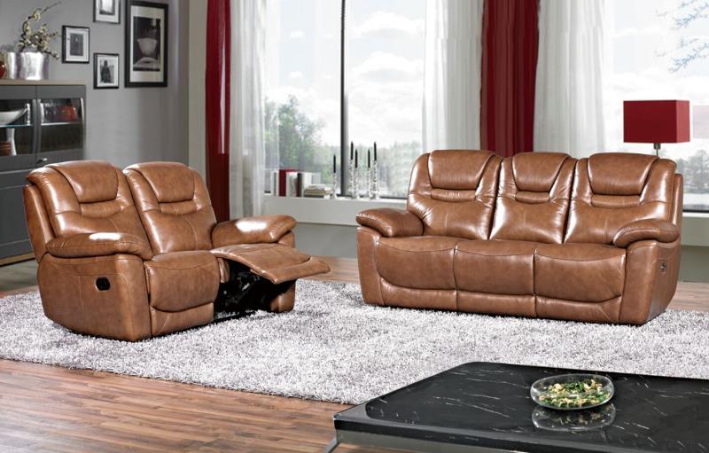 Harvey - Full Cow Leather Sofa