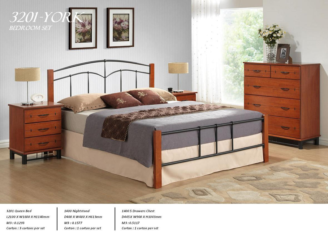 York - Double Size Bedroom Set
