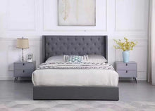 Load image into Gallery viewer, Louis - Double Size Fabric Gas Lift Bed Frame
